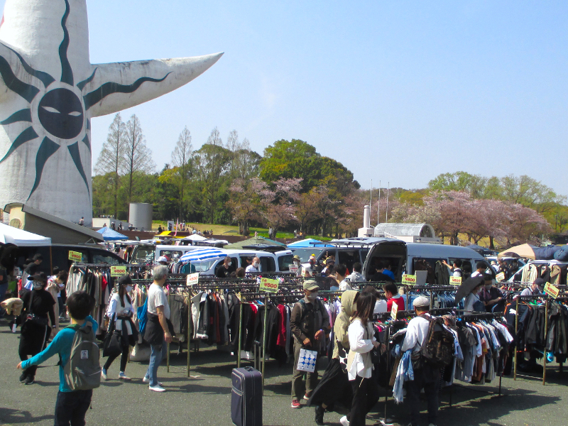 2022年9月18日（日）万博お祭り広場ガレージセール