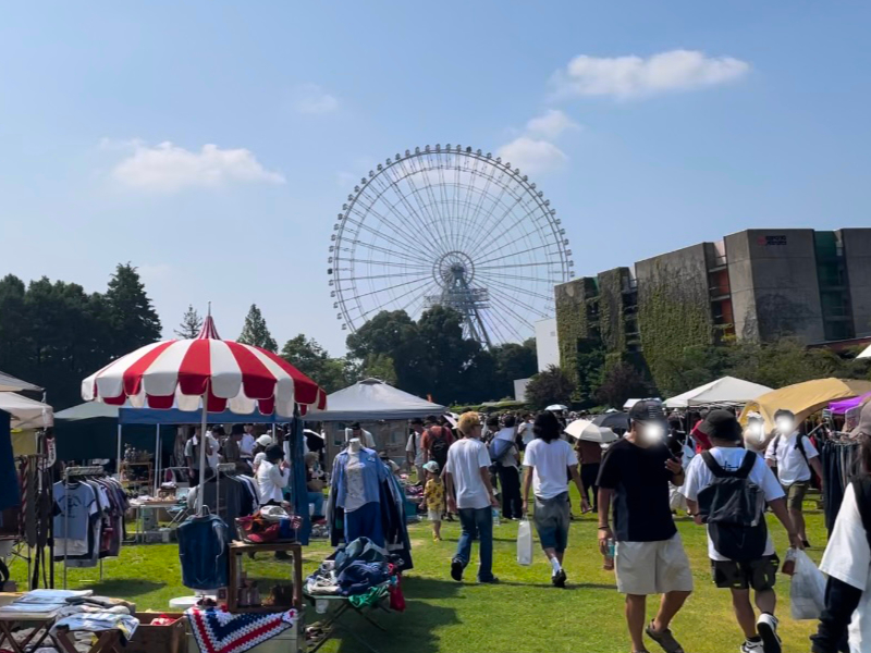 2022年9月18日（日）万博お祭り広場ガレージセール